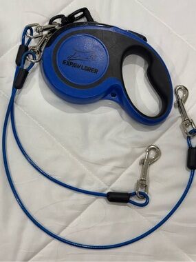 🐶 Dual Retractable Dog Leash